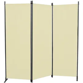 Angerer Paravent 3-teilig, PE, ca. B165/H165 cm beige
