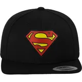 MERCHCODE Superman Snapback schwarz Einheitsgröße