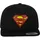 MERCHCODE Superman Snapback schwarz Einheitsgröße