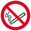 Verbotsschild Rauchen verboten Folie selbstklebend (Ø) 30mm ISO 7010 15St.