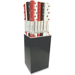 Clairefontaine 30x Geschenkpapier Premium 80g, glänzend, Rolle 2x0,70m - Sortierung 95886C
