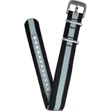 Certina - Ds Action Standard Synth. Band Schwarz/turquoise 19/19mm  Schliesse C604023408 - schwarz