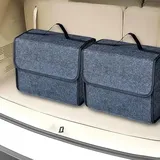 CiCixixi Kofferraumtasche 2er Set faltbar – mit Anti-Rutsch-Klett