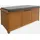 sweeek Gartentruhe 200 l 125 x 60 x 96 cm Braun