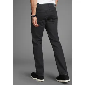 Arizona Stretch-Jeans gerade Beinform, niedrige Leibhöhe, mit Gürtelschlaufen schwarz