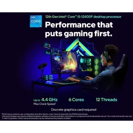 Intel Core i5-12400F 2.50-4.40 GHz Box BX8071512400F