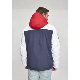 URBAN CLASSICS 3-tone Padded Kapuzenpullover White / Black / Black M