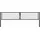 GAH Alberts Doppeltor Flexo Plus 400 x 80 cm Anthrazit/Metall