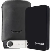 Intenso Memory Drive Bonuspack, schwarz,