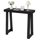 Vevor Konsolentisch 91,5 x 30,5 x 81 cm Schwarz