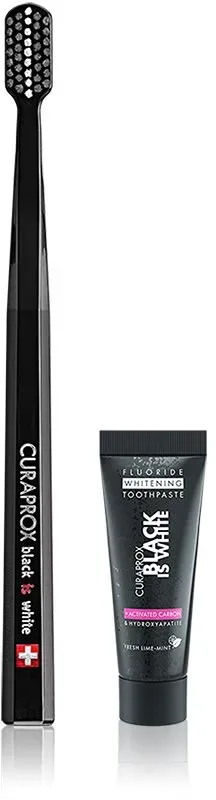Curaprox Black is White Zahnpflegeset