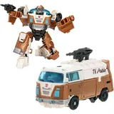 Transformers Transformers: Aufstieg der Bestien Deluxe-Klasse Wheeljack Action-Figur, 12,5 cm