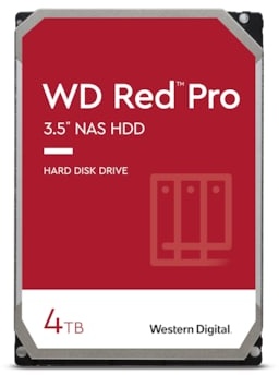 WD Red Pro WD4003FFBX NAS HDD - 4 TB 7200 rpm 256 MB 3,5 Zoll SATA 6 Gbit/s CMR