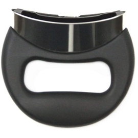 Silit Ersatzteil Topfseitengriff mit Flammschutz Schnellkochtopf Sicomatic t-plus/T für Ø 18 cm, 2,5l, Kunststoff, schwarz