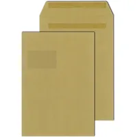 Hti-Living Versandtasche mit Fenster 250 St., selbstklebend DIN C4