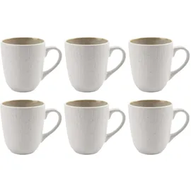 HIT Trading Kaffeetasse 0,3 l Beige 6 St.