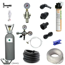 bietal® Anschlußpaket Sprudel Tafelwassergerät Aktivkohle Filter 2Kg CO2