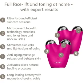 geske MicroCurrent Face-Lifter | 6 in 1 pink