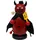 Dekohelden24 Teuflisch gut aussehende Räucherfigur als Teufel, ca. 13 cm