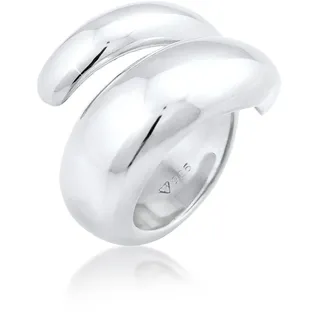 Nenalina - Wickelring Glänzend Modern Statement 925 Silber Ringe Damen (129.99 € / )