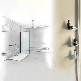 Hüppe Select+ Shower Board, geklemmt SL2401087,