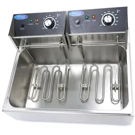 MAXIMA Gastro Fritteuse 15 l schwarz