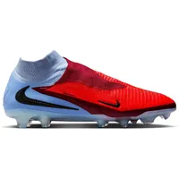 Nike Phantom 6 High Elite FG Herren Light Blue/Red 43