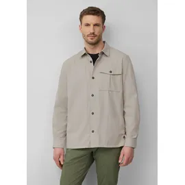 s.Oliver Softes Overshirt im Relaxed Fit mit Eingrifftaschen - beige - L