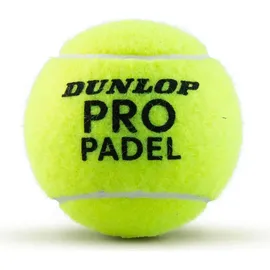 Dunlop Pro Padel – Padel Bälle für Wettkämpfe und Turniere (1x3er Dose)