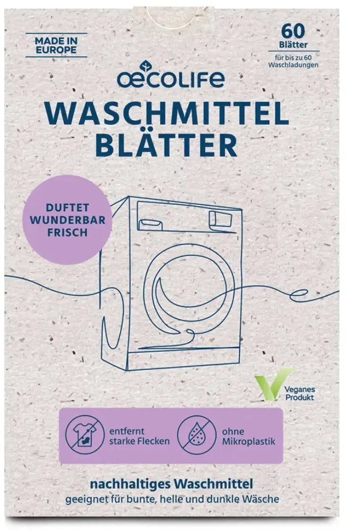 Waschmittel Blätter