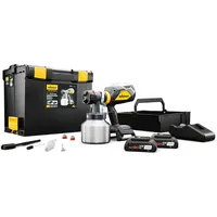 Wagner FinishControl 4000 FineSpray Kit - das mobile XVLP Akku-Farbsprühsystem inkl. Akku