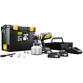 Wagner FinishControl 4000 FineSpray Kit - das mobile XVLP Akku-Farbsprühsystem inkl. Akku