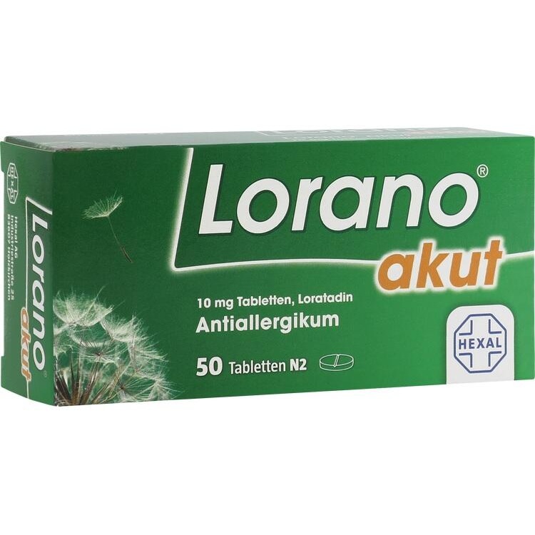 lorano akut 50 tabletten