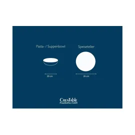 CreaTable Chef Collection Tafelservice 12-tlg. weiß