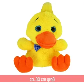 BEMIRO Stofftier Ente gelb Daffy - ca. 30 cm