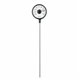 eva solo Außenthermometer Ø 11 cm schwarz