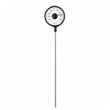 eva solo Außenthermometer Ø 11 cm schwarz