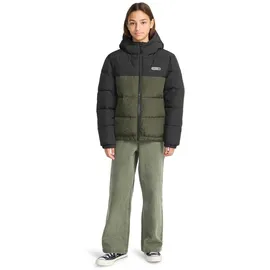 Element Classic Hooded Puffer Y Grün 14