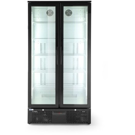 Hendi Bar Kühlschrank Zweitürig 458 Liter