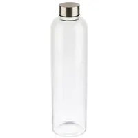 APS Trinkflasche Glas, 1Liter transparent