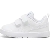 Puma Courtflex V3 Kinder Weiß/Silber 20