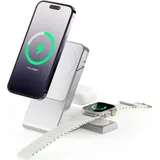 Alogic Matrix+ 3-in-1 Magnetic Charger+Power Bank+AW Puk weiß