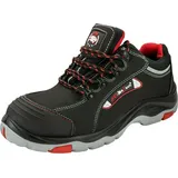 Arbeitsschuhe BPNred moderne Sicherheitsschuhe S3 schwarz/rot 46 - Schwarz - 46