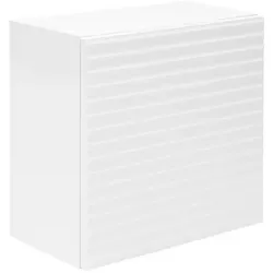 Naturel Savona Badezimmerschrank niedrig 40,2x39,6x21,7 cm glanz weiß glanz SAVONAH40BI