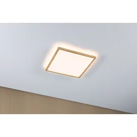 Paulmann Atria Shine 1 eckig Holzoptik