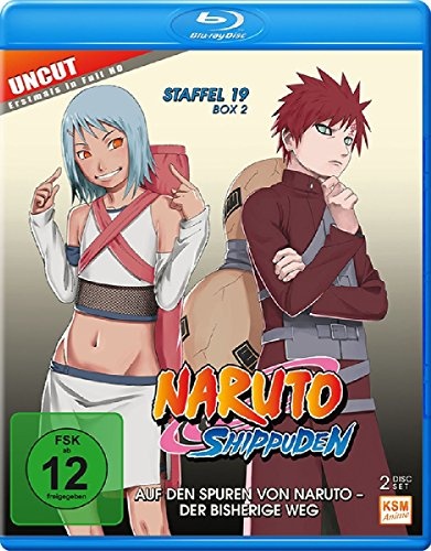 Naruto Shippuden - Auf den Spuren von Naruto - Der bisherige Weg - Staffel 19.2: Folgen 624-633 - Uncut [Blu-ray] (Neu differenzbesteuert)