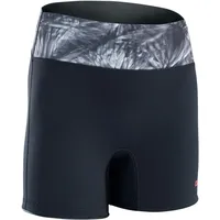 ION Neoprenshort Black Flowers M