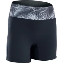 ION Neoprenshort Black Flowers M
