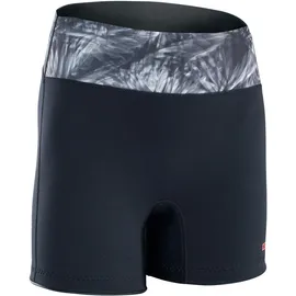 ION Neoprenshort Black Flowers M