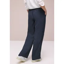 STREET ONE Style Emee Webhose Wide Leg Blau 40 32